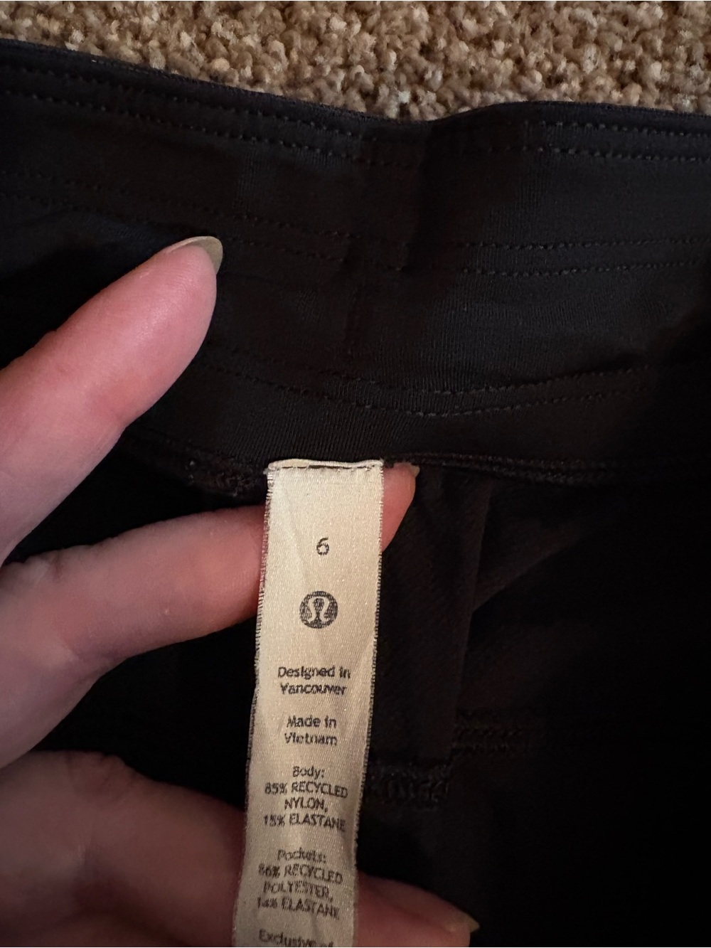 lululemon athletica Black License to Train Athletic Shorts - Picture 5 of 6